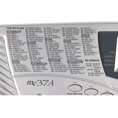 Medeli MC37A Orgă electronică, 49 clape medii, 132 tonuri, 100 ritmuri, USB-MIDI