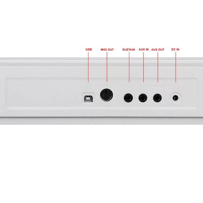 Medeli SP4000WH Pian digital de scenă, 88 clape hammer action, 20 tonuri, 50 stiluri, alb
