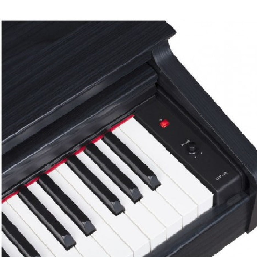 Thomann DP32B Pian digital, 88 clape grele, 3 pedale, negru