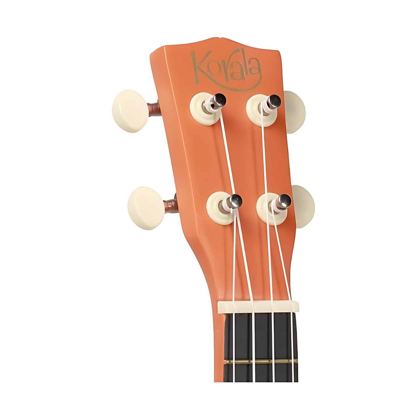 Korala UKS15OR – Set ukulele sopran, 3 pene, portocaliu mat (fără husă)