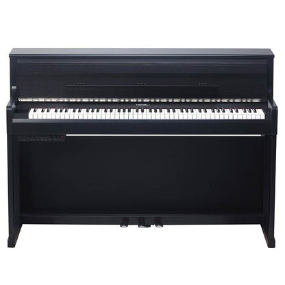 Medeli UP605BK Pian digital profesional, claviatură din lemn (G3PW), Negru satinat