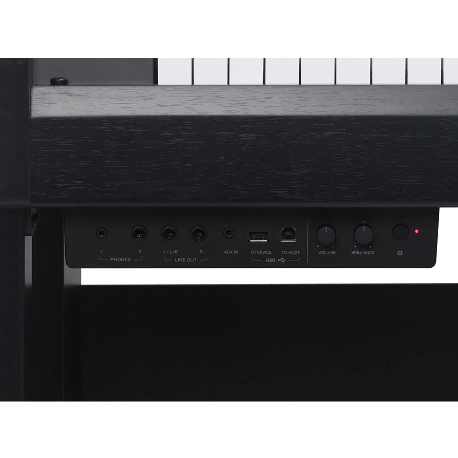 Medeli UP605BK Pian digital profesional, claviatură din lemn (G3PW), Negru satinat