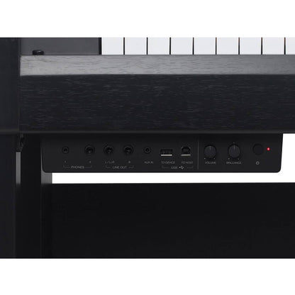 Medeli UP605BK Pian digital profesional, claviatură din lemn (G3PW), Negru satinat