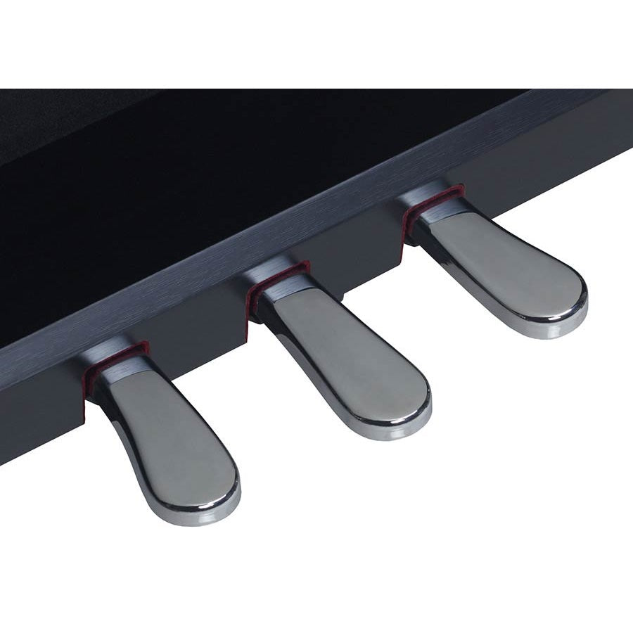 Medeli UP605BK Pian digital profesional, claviatură din lemn (G3PW), Negru satinat