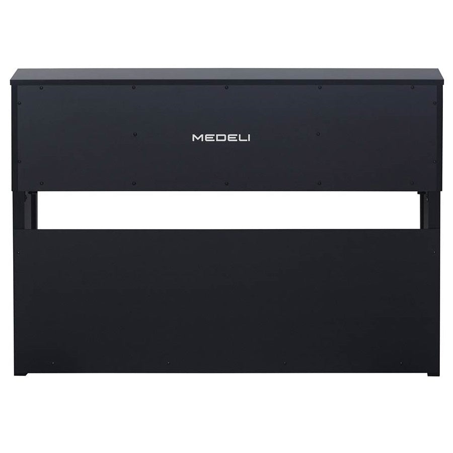Medeli UP605BK Pian digital profesional, claviatură din lemn (G3PW), Negru satinat