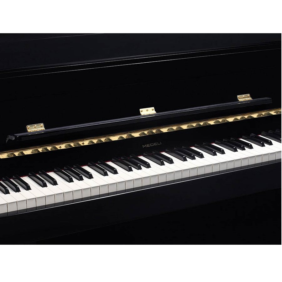 Medeli UP805GBK Pian digital profesional, claviatură din lemn (G3PW), Black Gloss