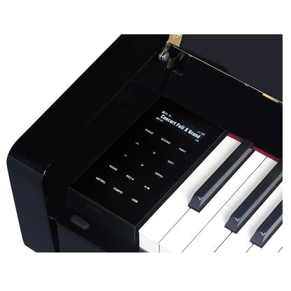 Medeli UP805GBK Pian digital profesional, claviatură din lemn (G3PW), Black Gloss