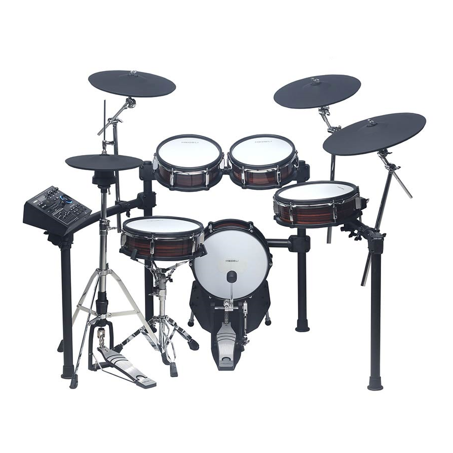 Medeli MZ923 Set tobe electronice premium, 12 piese