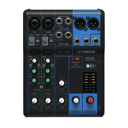 Yamaha MG06 Mixer pasiv