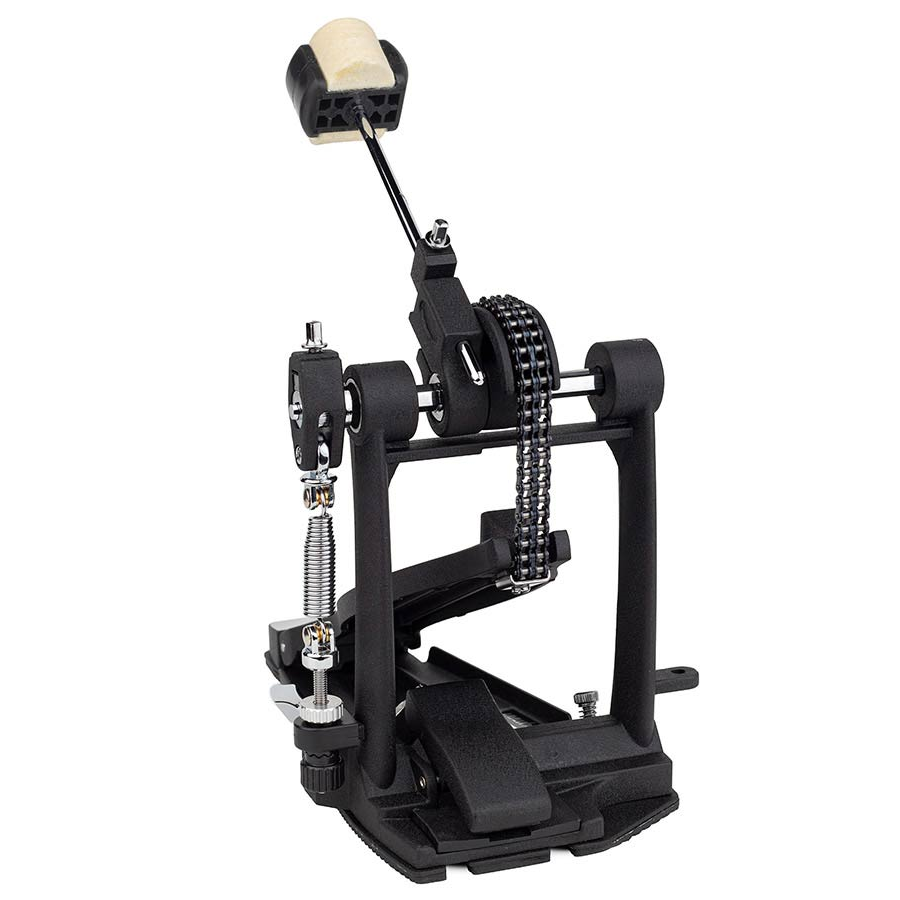 Hayman BDP080 pedală pentru tobă mare Pro Series, acționare cu lanț dublu