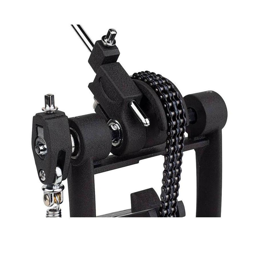Hayman BDP080 pedală pentru tobă mare Pro Series, acționare cu lanț dublu
