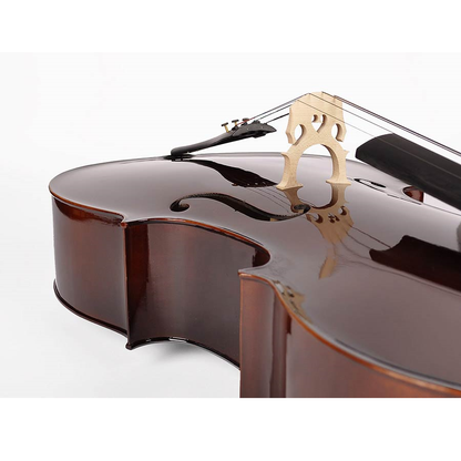 Leonardo LC2044 Set violoncel 4/4, arcus, husa, fixuri