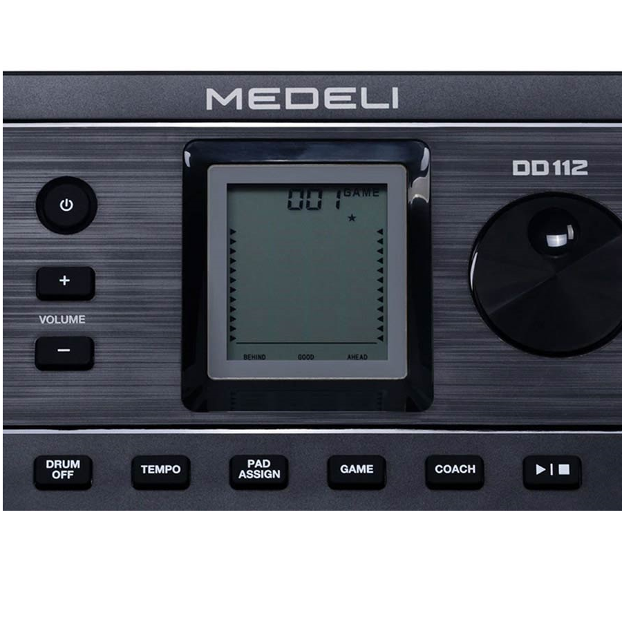 Medeli DD112BK Set tobe electronice 4 pad-uri,bețe, negru