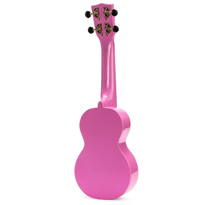 Mahalo SMILE PK Set ukulele sopran, roz, cu husă și 6 pene