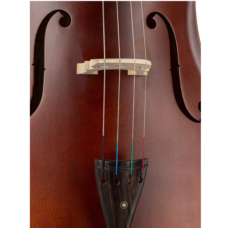 Leonardo LC1344 Set violoncel 4/4, arcus, husa, fixuri