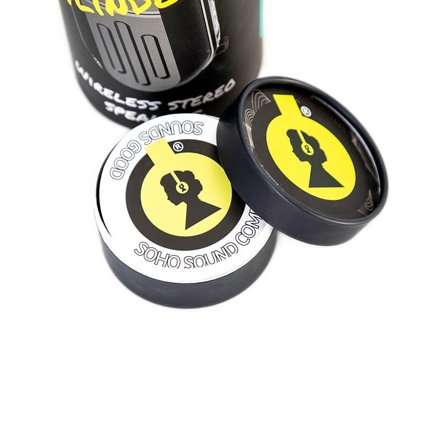 Soho Sound Company Cylinders Boxe Bluetooth TWS Twin Stereo, Negru