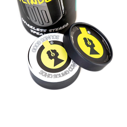 Soho Sound Company Cylinders Boxe Bluetooth TWS Twin Stereo, Negru