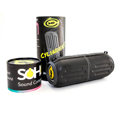 Soho Sound Company Cylinders Boxe Bluetooth TWS Twin Stereo, Negru