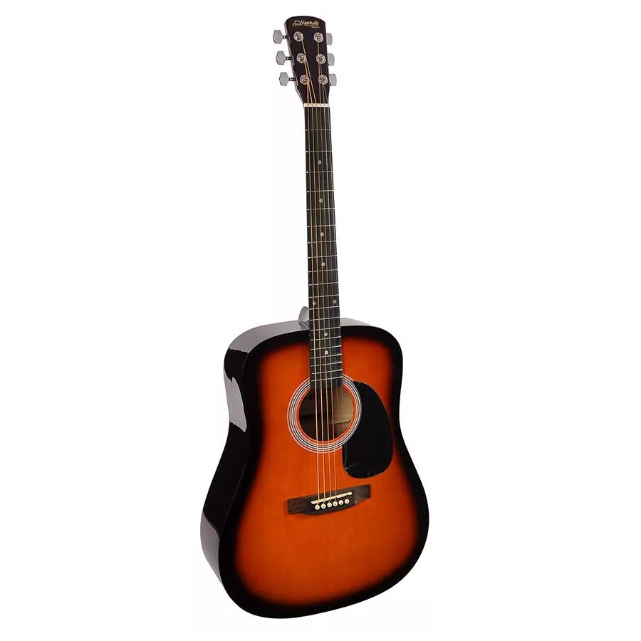 Nashville GSD60SBBasic1 Set chitară acustică, sunburst