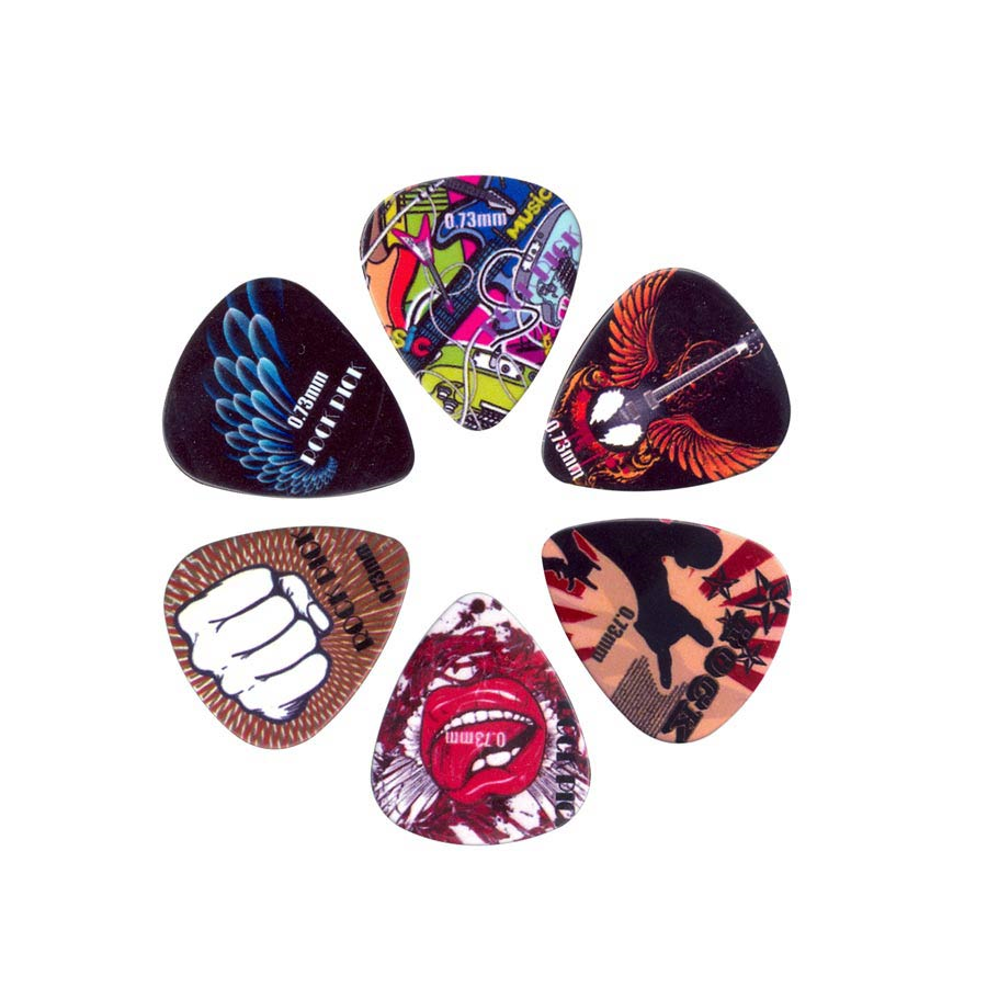 Boston BRP6073 Set 6 pene de chitară 0.73mm