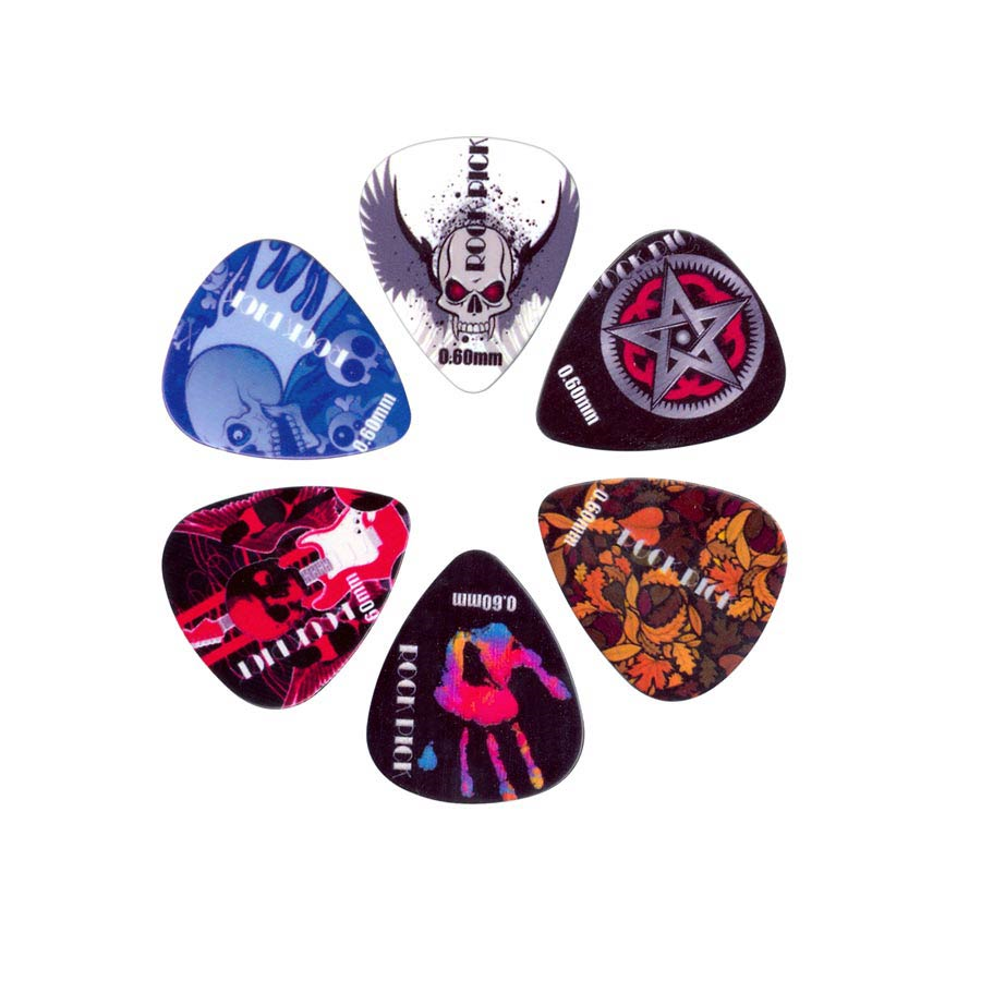 Boston BRP6060 Set 6 pene de chitară 0.60mm