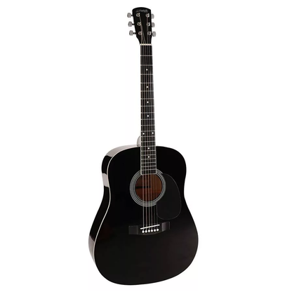 Nashville GSD60BKBasic1 Set chitară acustică, negru