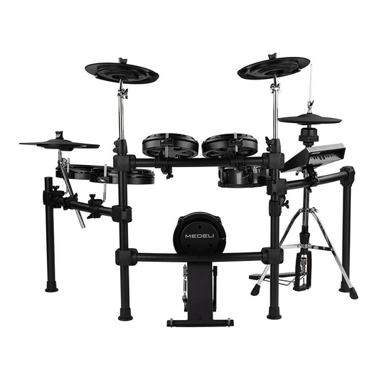 Medeli MZ725 Set tobe electronice, 10 piese