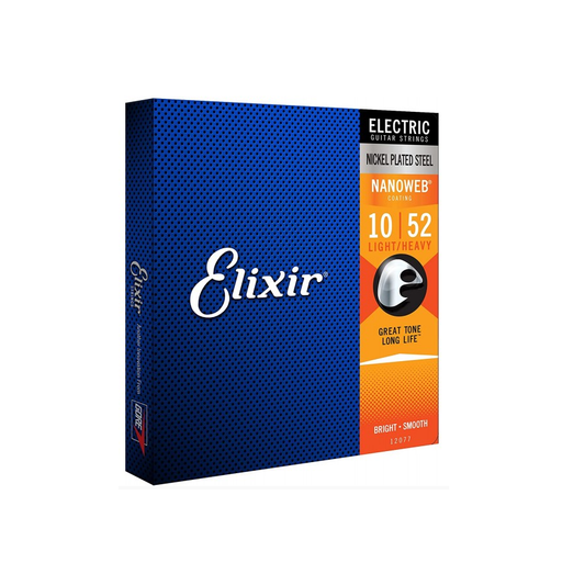 Elixir Nanoweb EL12077 Set 6 corzi chitară electrică 010-052
