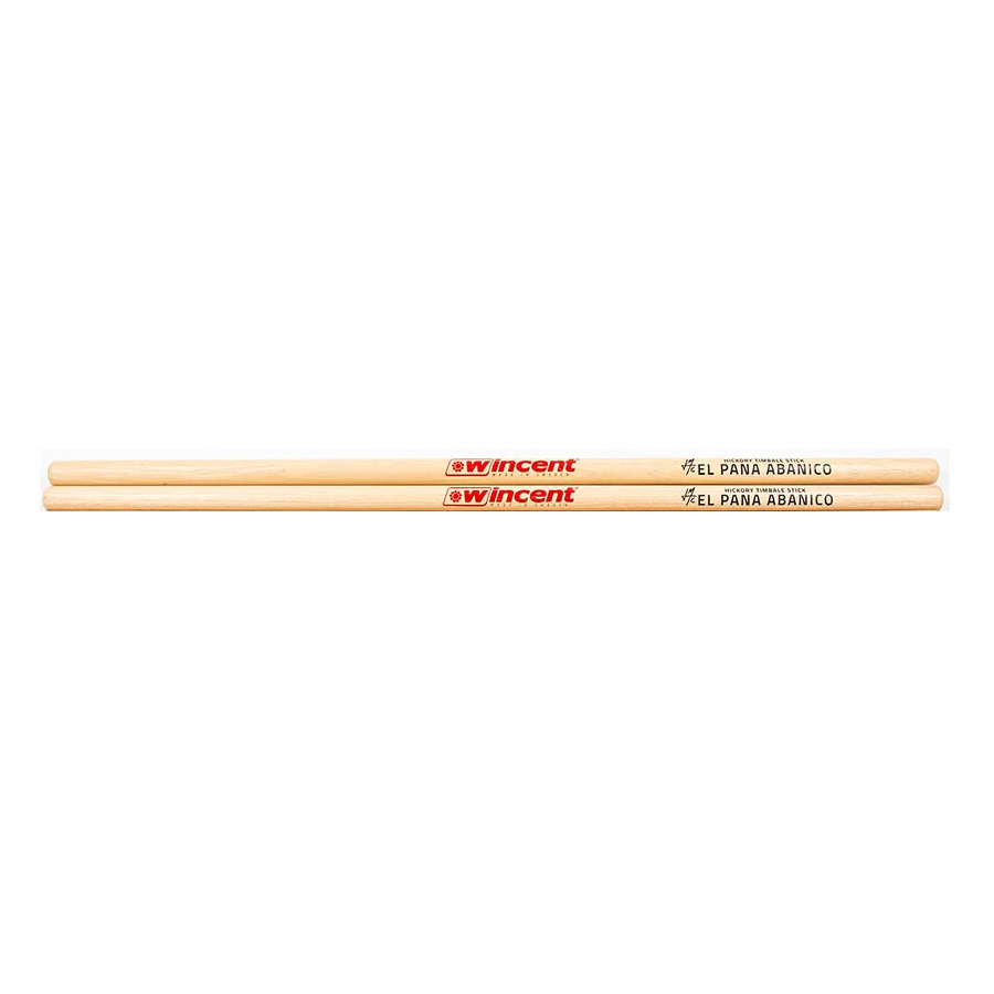 Wincent WTBEP – 1 pereche de bețe pentru tobe și percuții din lemn de hickory „El Pana” (420 x 12,7 mm)