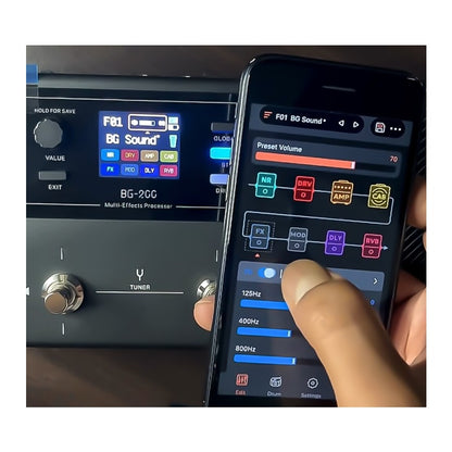 TurboVoice BG200 procesor multi-efecte pentru chitară