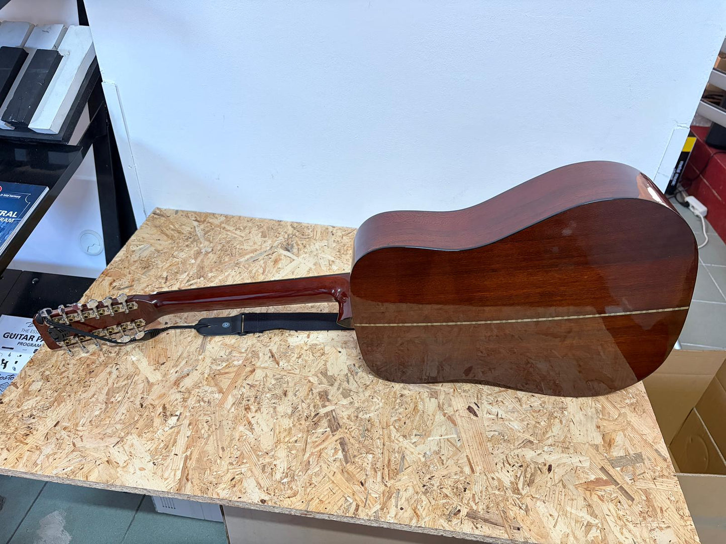 Chitară Acustică 12 Corzi, (Gitera) Sanchez Made in Korea – Stare Bună