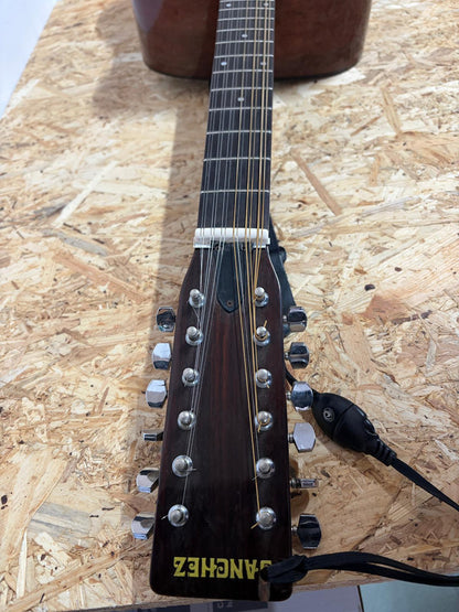 Chitară Acustică 12 Corzi, (Gitera) Sanchez Made in Korea – Stare Bună