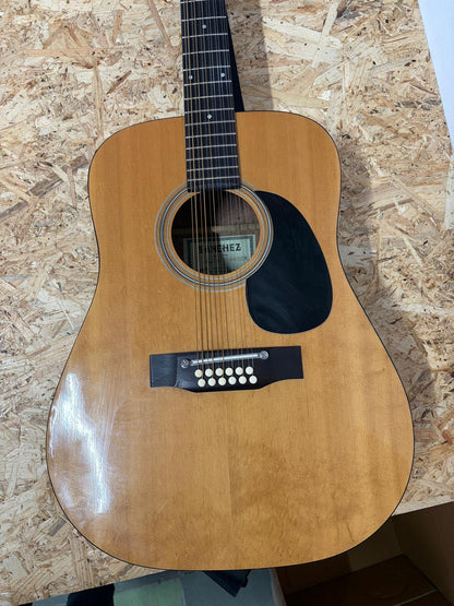 Chitară Acustică 12 Corzi, (Gitera) Sanchez Made in Korea – Stare Bună