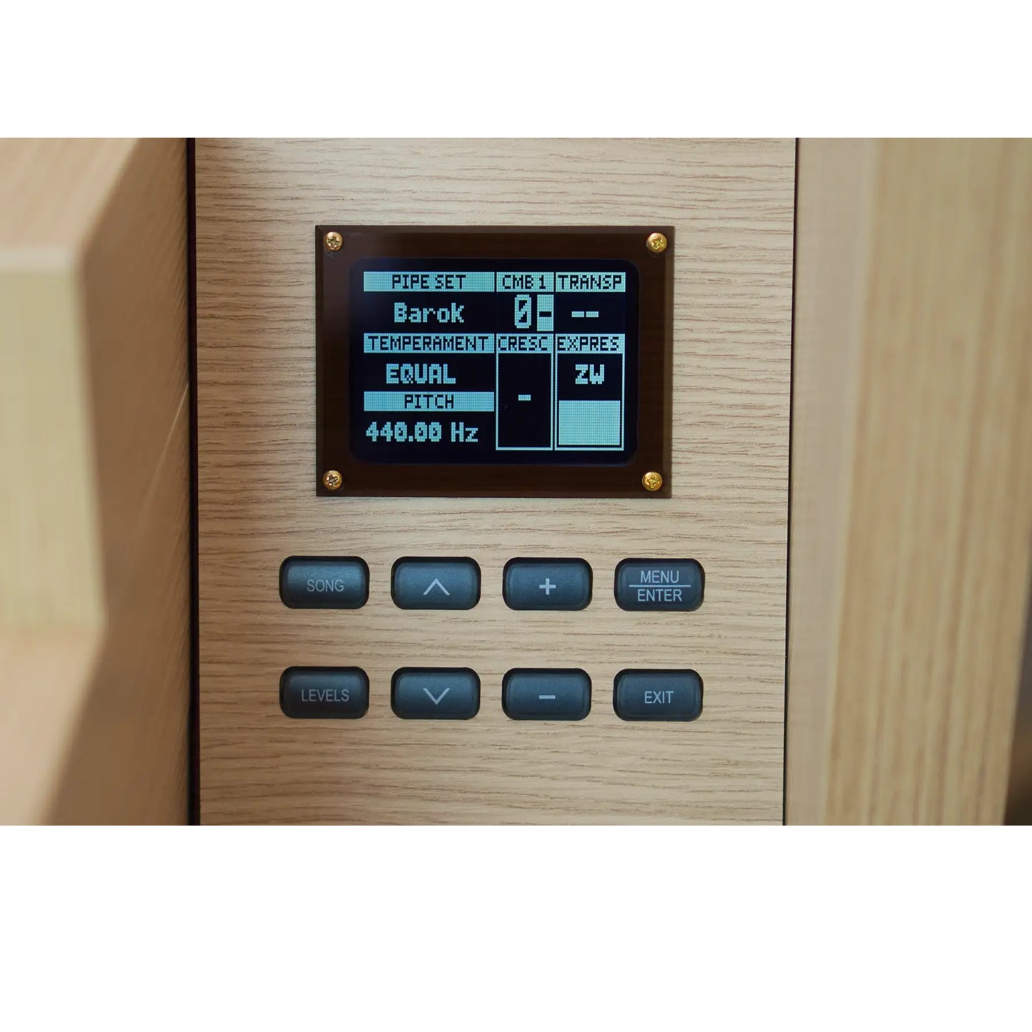 Viscount Domus S4 – Orga de biserică digitală cu 2 claviaturi, pedalier cu 32 de note, 32 de registre + 3 voci orchestrale