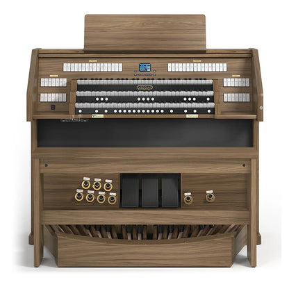 Viscount Domus 9 – Orga de biserică digitală cu 3 claviaturi, pedalier cu 32 de note, 47 de registre + 4 voci orchestrale