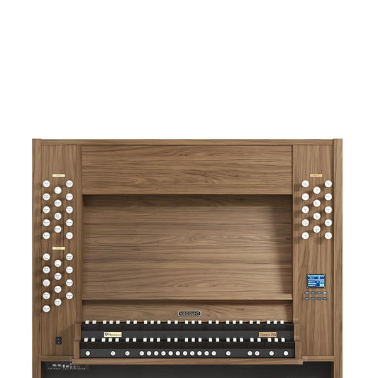 Viscount Domus P33 – Orga de biserică digitală cu 2 claviaturi, pedalier cu 32 de note, 33 de registre + 3 voci orchestrale