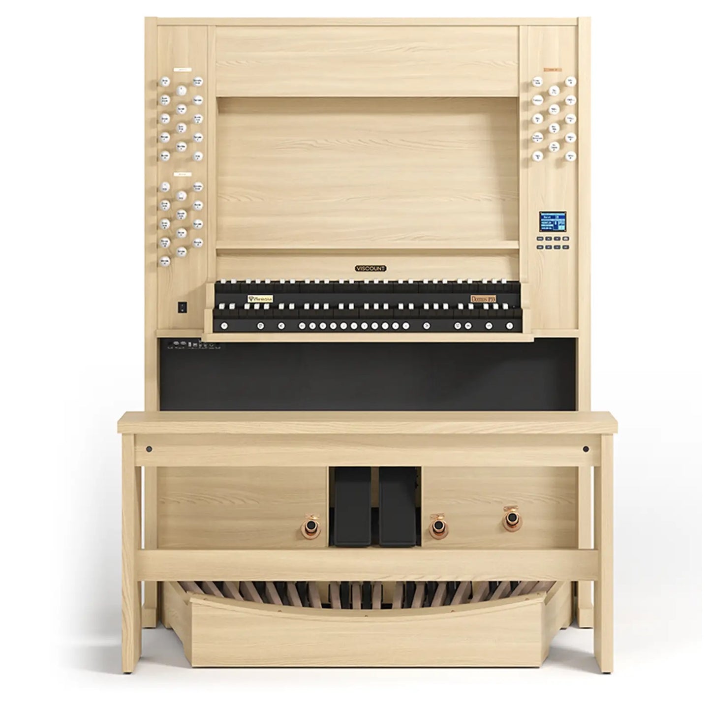 Viscount Domus P33 – Orga de biserică digitală cu 2 claviaturi, pedalier cu 32 de note, 33 de registre + 3 voci orchestrale
