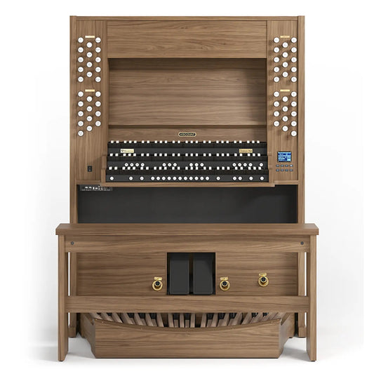 Viscount Domus P45 – Orga de biserică digitală cu 3 claviaturi, pedalier cu 32 de note, 45 de registre + 4 voci orchestrale