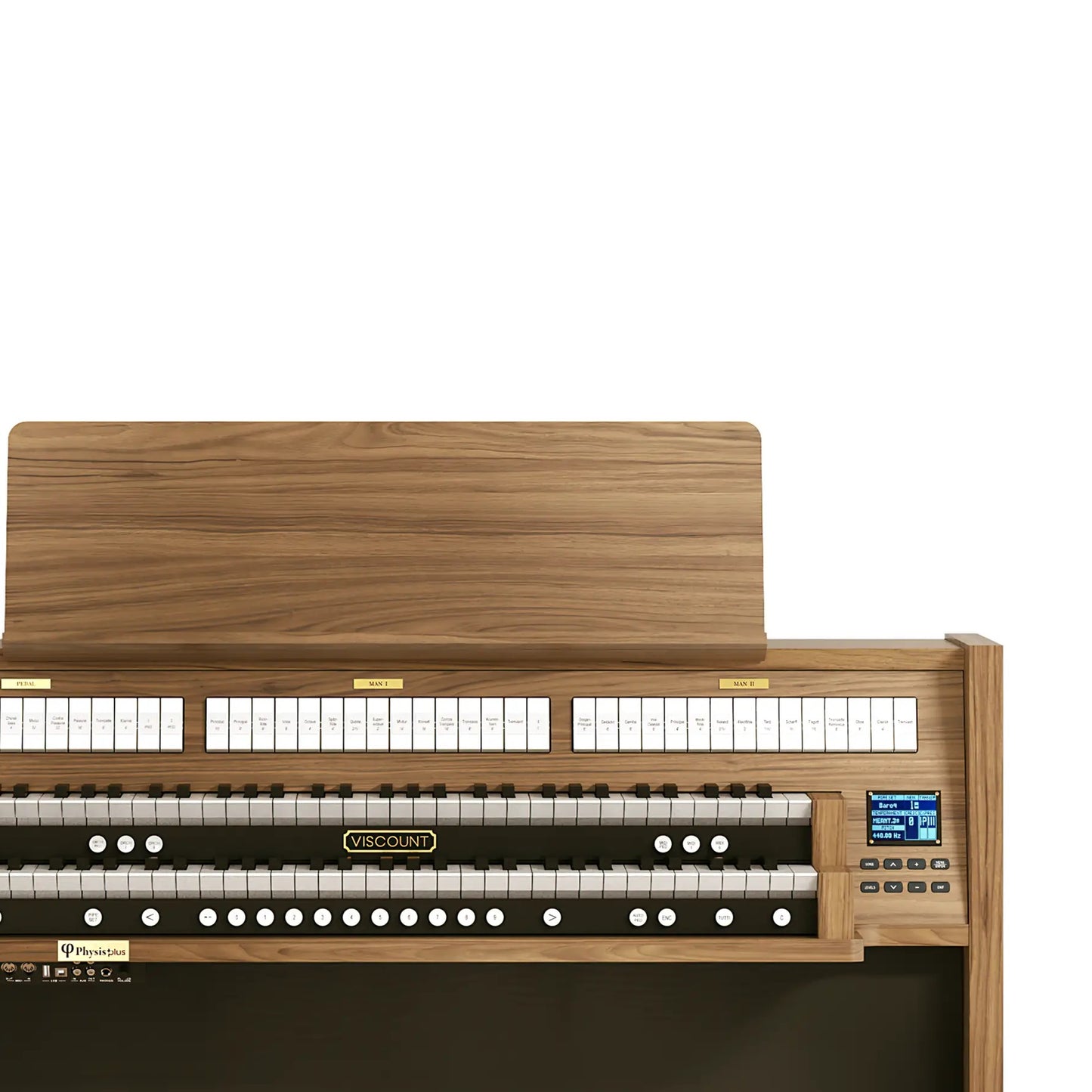 Viscount Domus S5 – Orga de biserică digitală cu 2 claviaturi, pedalier cu 32 de note, 39 de registre + 3 voci orchestrale