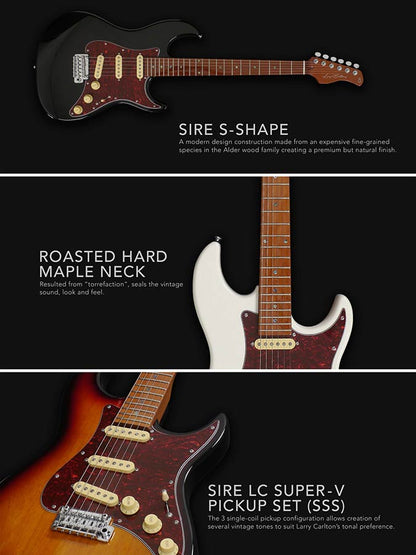 Sire Larry Carlton S7VAWH, Chitară electrica, alb vintage
