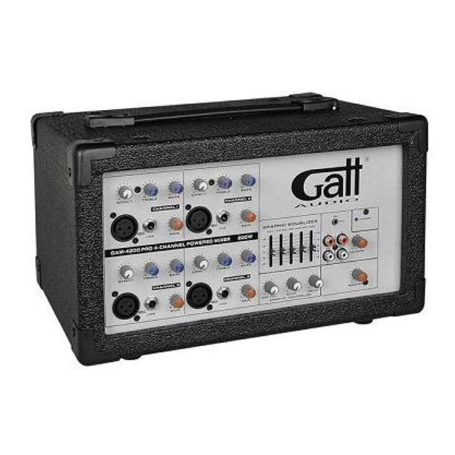 Gatt Audio GAM4200 Mixer cu amplificare 200W