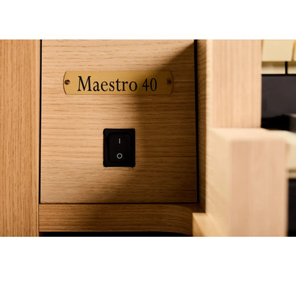 Viscount Maestro 40 – Orga de biserică digitală cu 2 claviaturi, pedalier cu 32 de note, 34 de registre + 4 voci orchestrale, Physis Plus