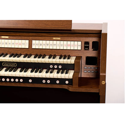 Viscount Maestro 45 – Orga de biserică digitală cu 2 claviaturi, pedalier cu 32 de note, 34 de registre + 4 voci orchestrale, Physis Plus