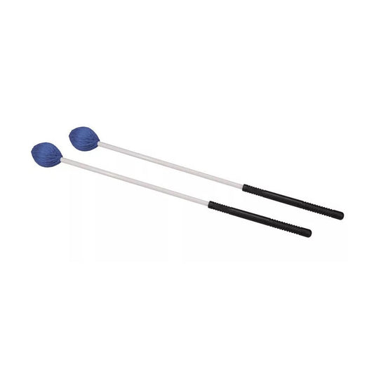 Hayman MM20 Pereche bețe de marimbă, lungime 370 mm, mâner plastic, cap mediu 36 mm, albastru