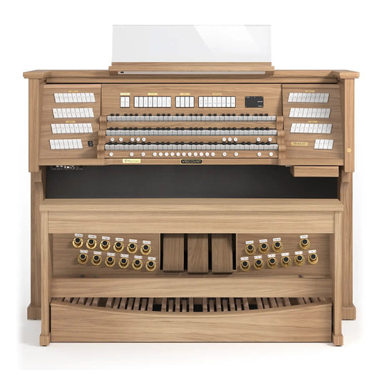 Viscount Opera 400 – Orga de biserică digitală cu trei claviaturi, pedalier cu 32 de note, 55 de registre + 8 voci orchestrale, Physis Plus