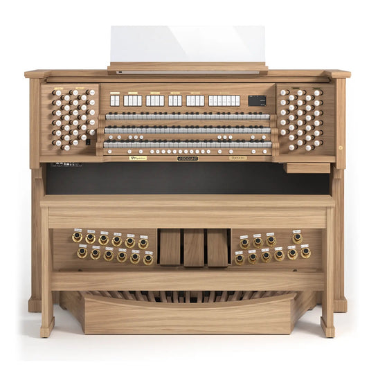 Viscount Opera 450 – Orga de biserică digitală cu trei claviaturi, pedalier cu 32 de note, 54 registre + 7 voci orchestrale, Physis Plus