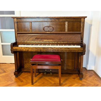 Pianină acustică Morgenstern an 1920, complet recondiționată, componente noi, stare excelenta