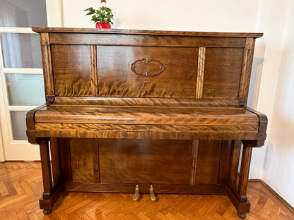 Pianină acustică Morgenstern an 1920, complet recondiționată, componente noi, stare excelenta
