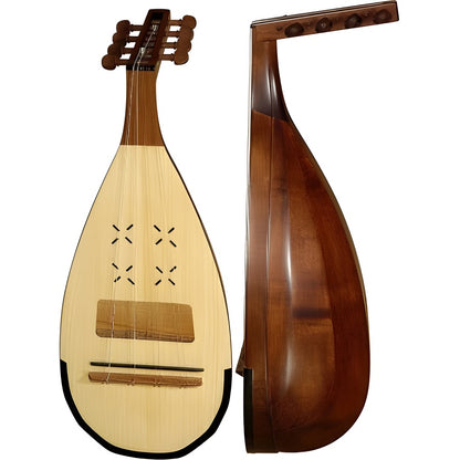 Hora M1091 Cobză Acustică, 8 corzi, Față Molid Masiv, Spate și Gât din Paltin Masiv