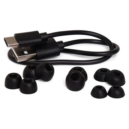 SOHO W1BK Casti wireless, power bank, control touch, negru